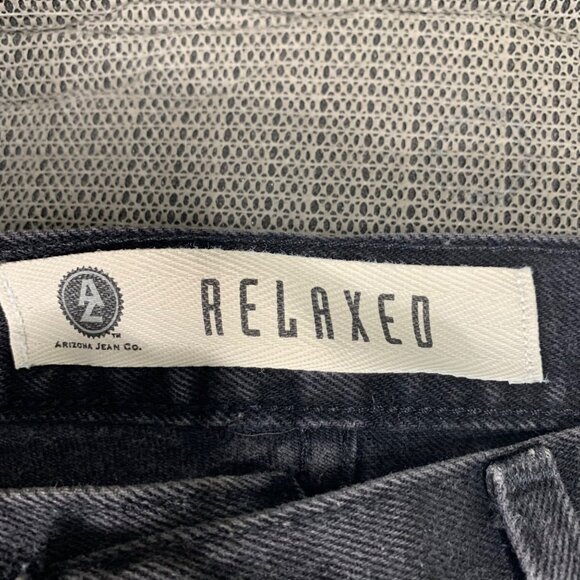 Arizona Jean Co. Mens Size 36x32 Black Relaxed Fit Denim Jeans 100% Cotton - Picture 4 of 9